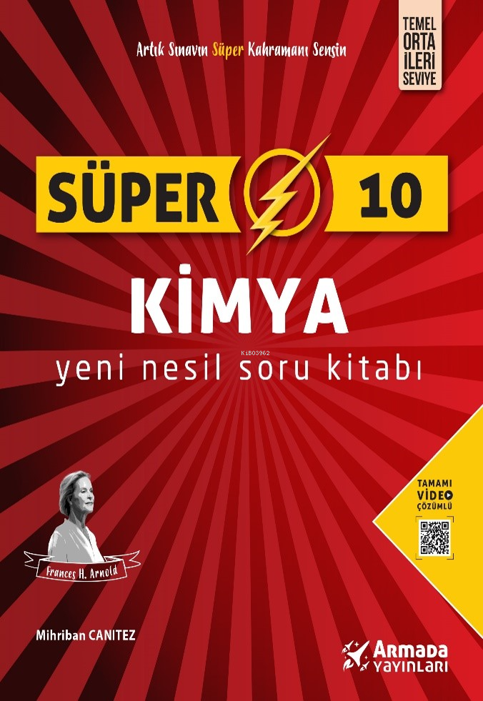  Süper 10 Sınıf Kimya Yeni Nesil Soru Kitabı | Süper 10 Sınıf Kimya Yeni Nesil Soru Kitabı | Mihriban Canitez | Armada Yayınları (Sınav) | 9786258266573 