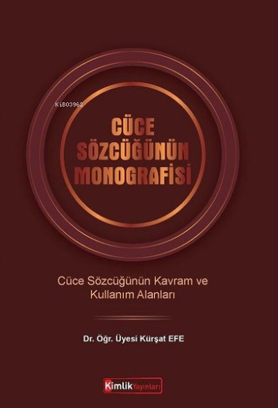 Cüce Sözlüğünün Monografisi