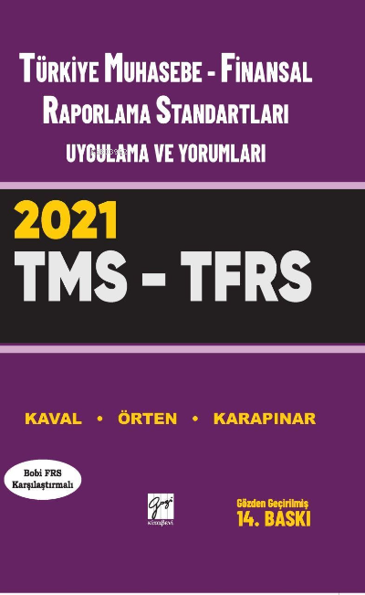  Türkiye Muhasebe Finansal Raporlama Standartları Uygulama ve Yorumları (Tms – Tfrs) 2021 | Türkiye Muhasebe Finansal Raporlama Standartları Uygulama ve Yorumları (Tms – Tfrs) 2021 | Hasan Kaval | Gazi Kitabevi | 9786257588799 