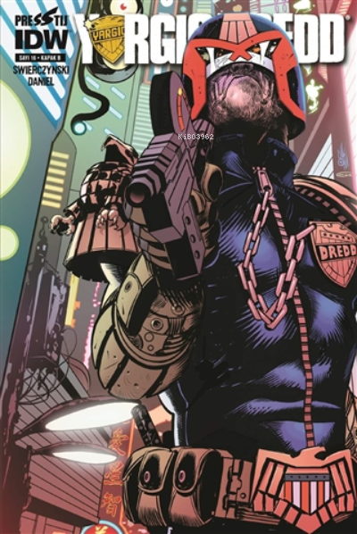  Yargıç Dredd 16 Kapak B | Duane Swierczynski | Presstij | 9786058069022 | 