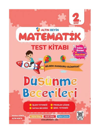 2. Sınıf Altın Beyin Matematik Test Kitabı