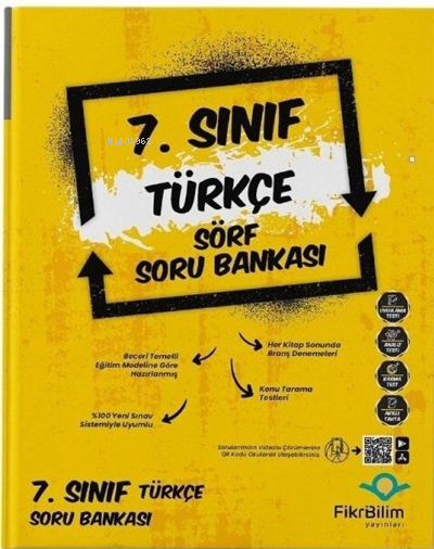 Fikri Bilim 7.Sınıf Türkçe Soru Bankası