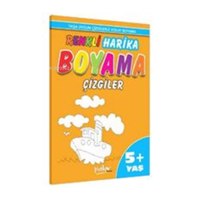 Harika Boyama 5+ Yaş  Çizgiler