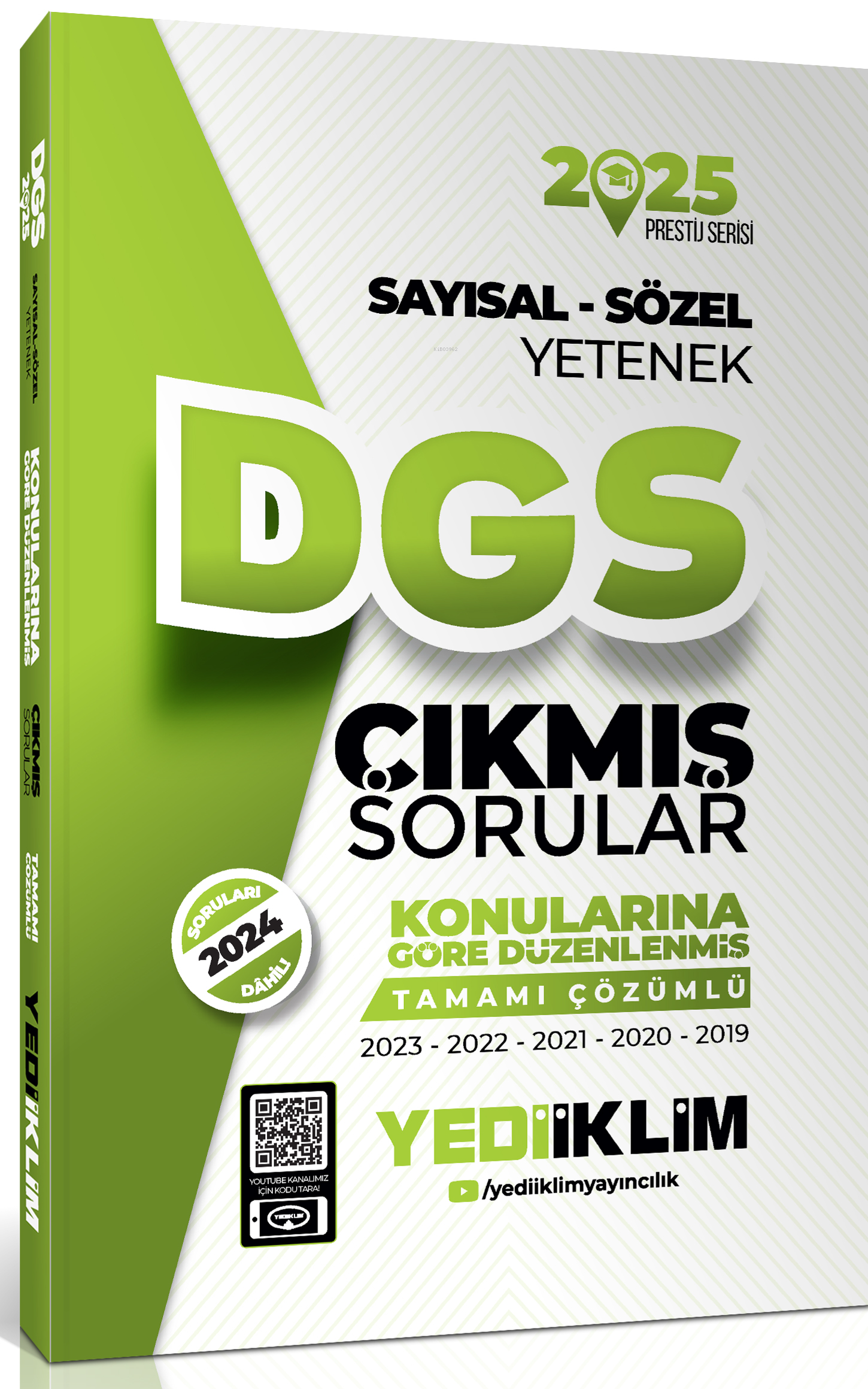 Yediiklim 2025 DGS Sayısal-Sözel Yetenek Tamamı Çözümlü Konularına Göre Çıkmış Sorular
