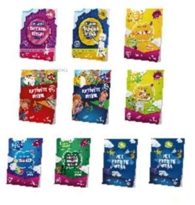  57 Yaş Okul Öncesi Evde Etkinlik Seti (10 Kitap) | 57 Yaş Okul Öncesi Evde Etkinlik Seti (10 Kitap) | Feyyaz Ulaş | Yeti Kitap | 9781627797054 