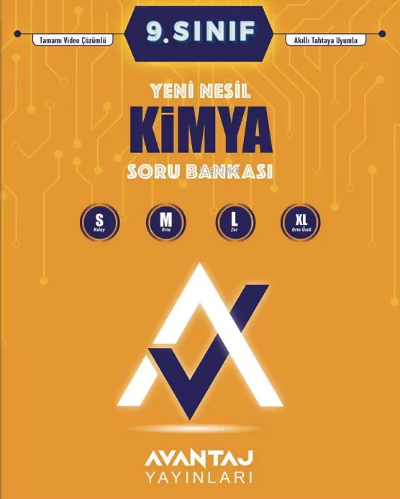  Avantaj Yayınları 9Sınıf Kimya Soru Bankası | Kolektif | Avantaj Yayınları (Hazırlık) | 9786257082693 | 