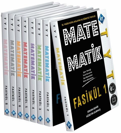  Kr Akademi TYT Matematik El Yazısı Konu Anlatım Fasikül Seti | Hüseyin Durmuş | Erkan Demir | KR Akademi | 9786247896347 | 