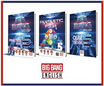 5. Sınıf Big Bang English(Practice Book+Fantastic Four+Quiz Book)