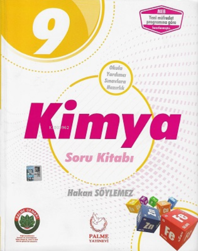  9 Sınıf Kimya Soru Bankası | Hakan Söylemez | Palme Yayınevi | 9786053558576 | 