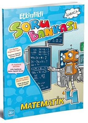  Etkinlikli Soru Bankası Matematik 4 Sınıf | Etkinlikli Soru Bankası Matematik 4 Sınıf | Kolektif | Karaca Eğitim Yayınları | 9786051901800 
