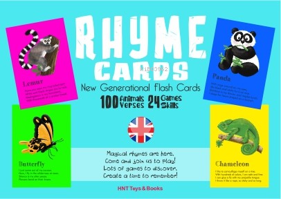  Rhyme Cards | Hanife Koşar | Hnt Toys & Books | 9786057395771 | 