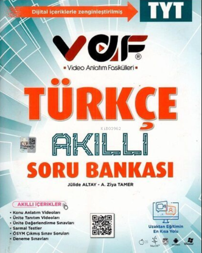 Vaf Tyt Soru Bankası Türkçe - 2022