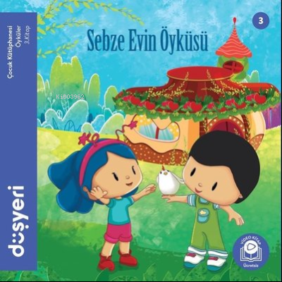  Sebze Evin Öyküsü 3Kitap | Aytuna Dirican | Düşyeri Yayınları | 9786057659811 | 