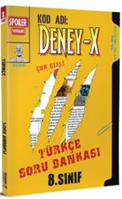 8.Sınıf Deney X Türkçe Soru Bankası