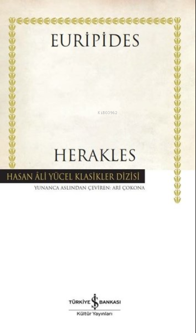 Herakles;Hasan Ali Yücel Klasikler Dizisi