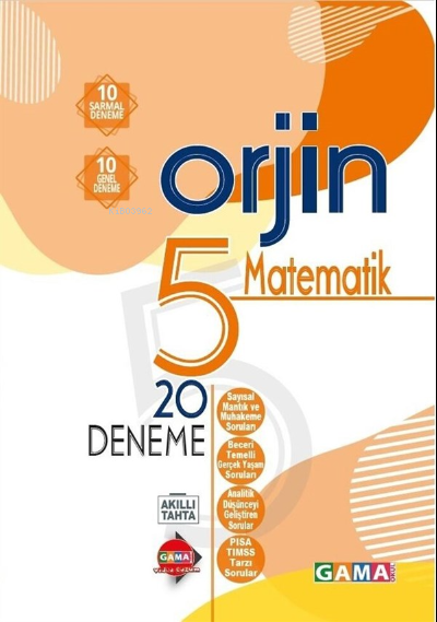  Gama 5Sınıf Orjin Matematik Fas Dnm | Kolektif | Gama Basım Yayın Dağıtım | 9786257174084 | 