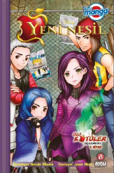 Disney Manga Yeni Nesil - Özü Kötüler Üçlemesi - 1. Kitap