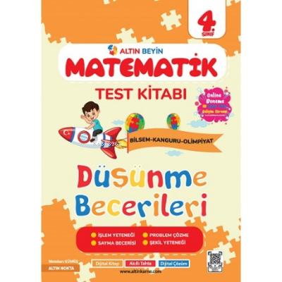 4. Sınıf Altın Beyin Matematik Test Kitabı