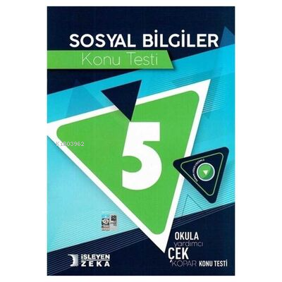  5Sınıf Çek Kopart YTest Sosyal Bilgiler 2020 | 5Sınıf Çek Kopart YTest Sosyal Bilgiler 2020 | Kolektif | İşleyen Zeka Yayınları | 9786052502174 