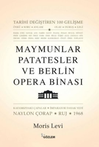  Maymunlar Patatesler ve Berlin Opera Binası | Maymunlar Patatesler ve Berlin Opera Binası | Moris Levi | Gözlem Gazetecilik Basın ve Yayın | 9786052061466 