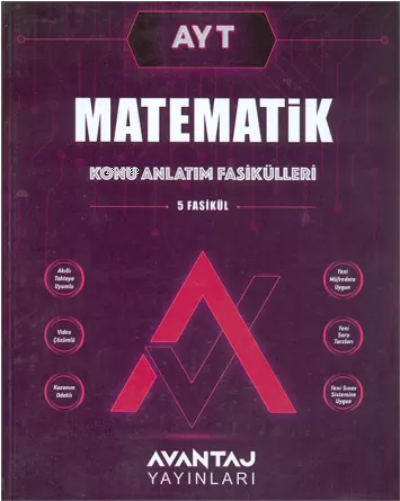  Avantaj Kurumsal Ayt Matematik Konu Anlatım Fasikülleri | Kolektif | LMT Limit Yayınları | 9786057485892 | 