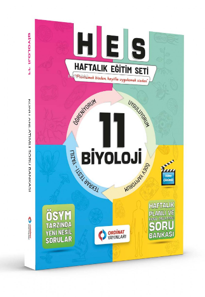 11. Sınıf Biyoloji Set ( Hes Serisi )