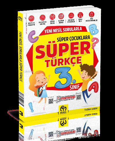  3Sınıf Süper Türkçe Yeni Nesil | Kolektif | Model Eğitim Yayınları | 9786258358889 | 