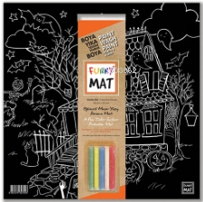  Funny Mat Black (Tebeşirli ) Korku Evi | Funny Mat Black (Tebeşirli ) Korku Evi | Kolektif | Akademi Çocuk (Hazırlık) | 8681379307048 