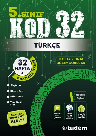 5. Sınıf KOD 32 Türkçe