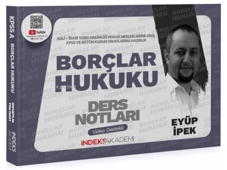 KPSS A Grubu Borçlar Hukuku Video Ders Notları