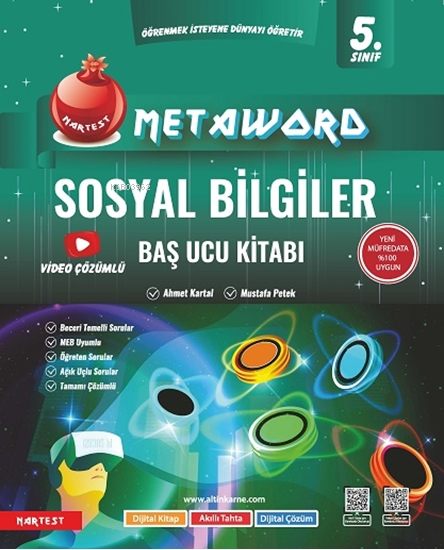 Nartest Yayınevi 5. Sınıf Metaword Sosyal Bilgiler