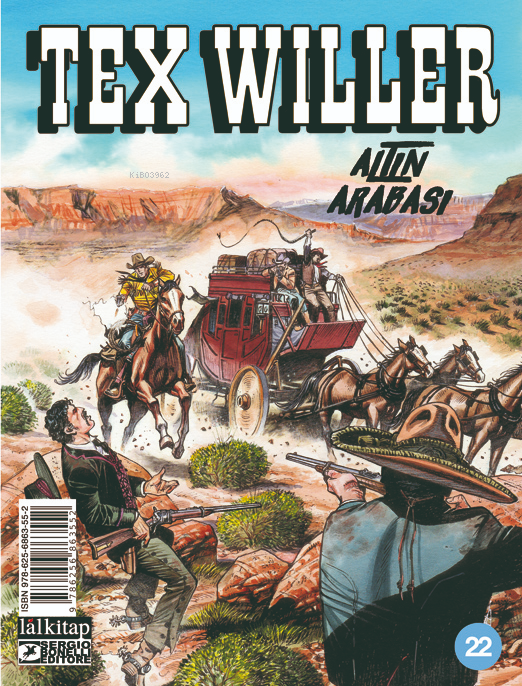 Tex Willer Sayı 22;Altın Arabası