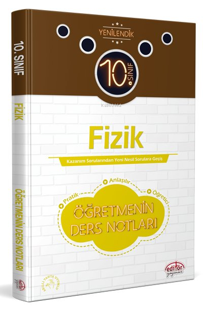  10 Sınıf Fizik Öğretmenin Ders Notları | 10 Sınıf Fizik Öğretmenin Ders Notları | Kolektif | Editör Yayınevi | 9786052803646 