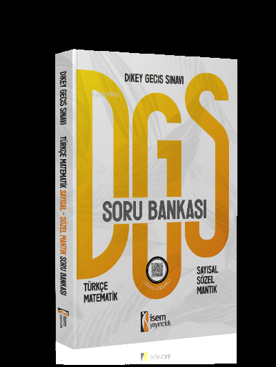 2023 İsem Dgs Sayısal-Sözel Mantık Soru Bankası