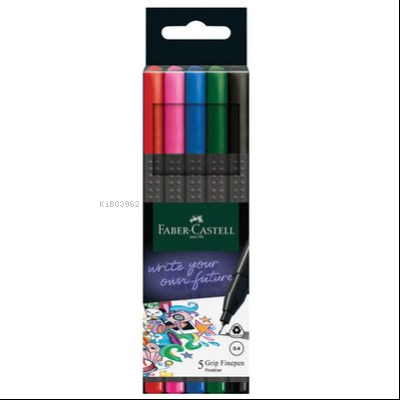  Faber Castell Grip Finepen (2022) (04 Mm) (Neon Renkler) (5Li) | Faber Castell Grip Finepen (2022) (04 Mm) (Neon Renkler) (5Li) | Faber Castell | 4005401516040 