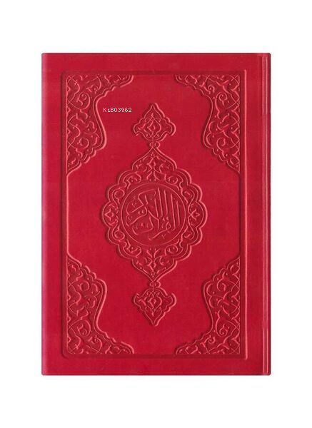 Büyük Cep Boy Termo Deri Kuran-ı Kerim (Kırmızı, Mühürlü)