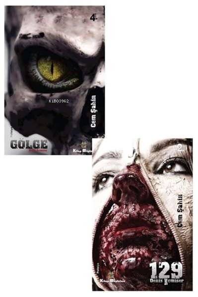  Deniz Komiser Polisiye Kitap Seti 2 Kitap Takım | Deniz Komiser Polisiye Kitap Seti 2 Kitap Takım | Cem Şahin | Kitap Müptelası Yayınları | 2433210844443 