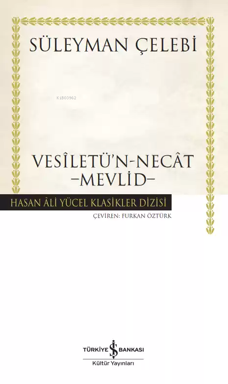 Vesiletü'n-Necat - Mevlid (Ciltli)