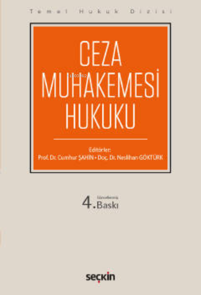  Ceza Muhakemesi Hukuku (THD) | Cumhur Şahin | Seçkin Yayıncılık | 9789750271687 | 