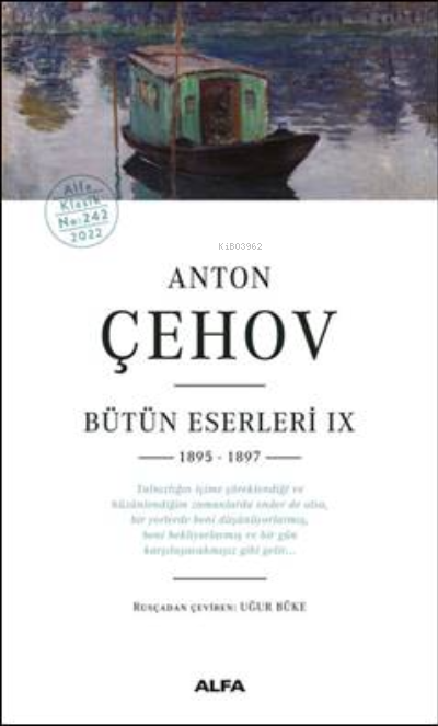 Anton Çehov bütün Eserleri IX  1895 -1897