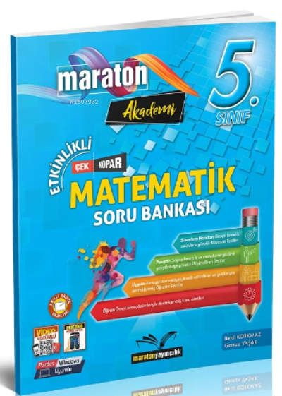 Maraton Akademi 5.Sınıf Etkinlikli Matematik Soru Bankası