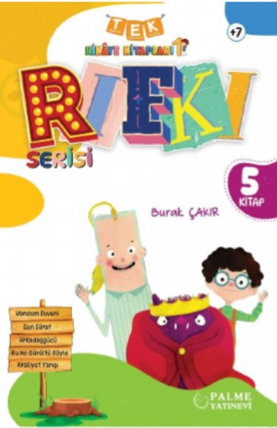  Tek Hikaye Kitapları 1 Rıfkı Serisi 5 Kitap | Burak Çakır | Palme Yayınevi | 9786052829844 | 