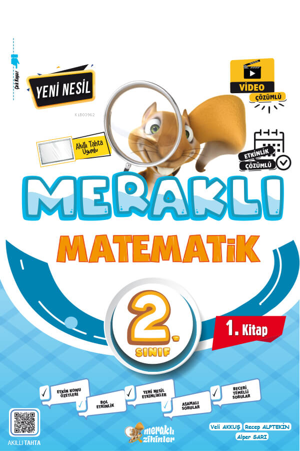 2. Sınıf Meraklı Matematik 1. Kitap