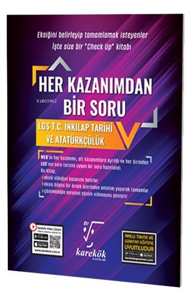 LGS T.C. İnkılap Tarihi ve Atatürkçülük Her Kazanımdan Bir Soru