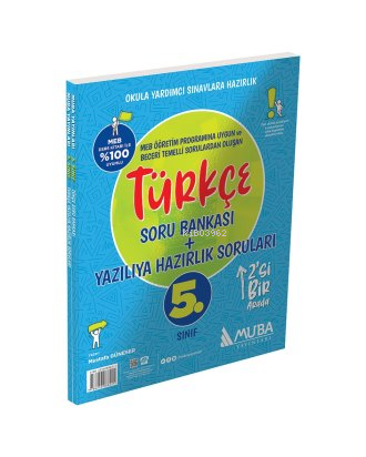 Muba Yayınları 5. Sınıf Türkçe Soru Bankası + Yazılıya Hazırlık Soruları 2'Si 1 Arada