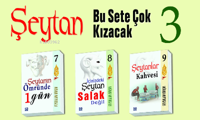  Şeytan Bu Sete Çok Kızacak 3 (3 Kitap Takım) | Feyzullah Birışık | Karınca & Polen Yayınları | 9786054492565 | 