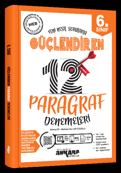 6. Sınıf Paragraf 12 Güçlendiren Deneme