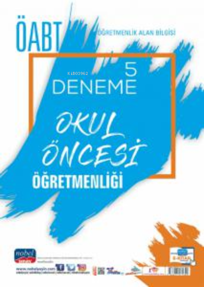 ÖABT Okul Öncesi Öğretmenliği - Öğretmenlik Alan Bilgisi - 5 Deneme