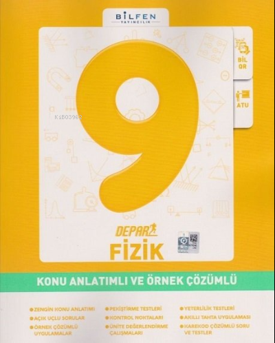 Bilfen 9.Sınıf Fizik Depar Konu Anlatımlı Ve Örnek Çözümlü