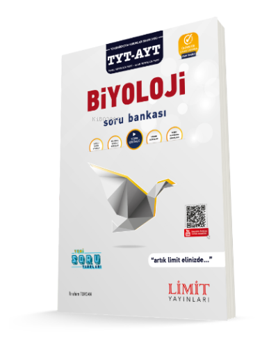  Limit Kurumsal Tyt Ayt Biyoloji Soru Bankası | Kolektif | LMT Limit Yayınları | 9786052754931 | 